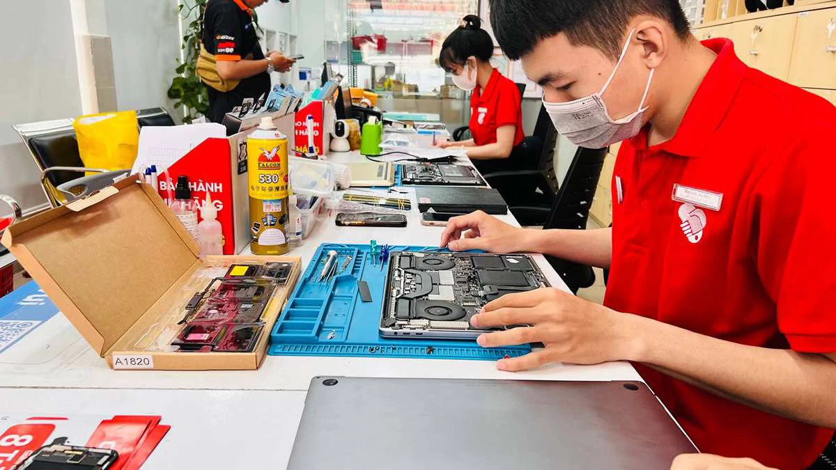 Địa chỉ sửa điện thoại, laptop tại quận 4