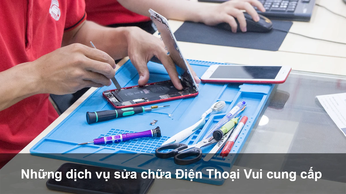 Những dịch vụ sửa chữa điện thoại, laptop quận Bình Tân