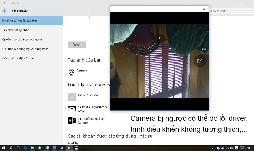Lỗi webcam bị ngược, bị mờ l&agrave; g&igrave;? Nguy&ecirc;n nh&acirc;n g&acirc;y lỗi