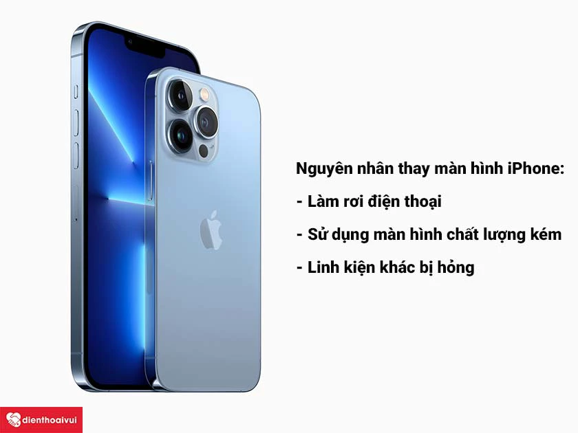 Thay màn hình iPhone 13 Pro Max chính hãng Daison tại Hà Nội và TP.HCM