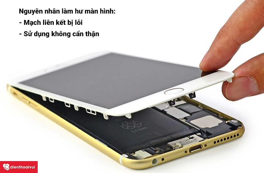 Thay màn hình iPhone 7 Plus chính hãng Daison