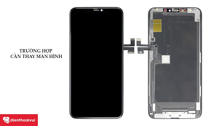 trường hợp cần hay m&agrave;n h&igrave;nh iPhone Xs ch&iacute;nh h&atilde;ng Daison