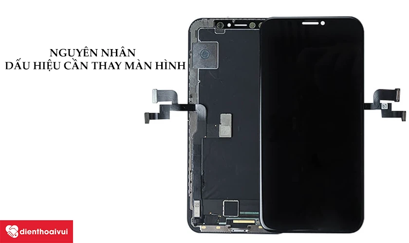 Nguy&ecirc;n nh&acirc;n v&agrave; biểu hiện cần phải thay m&agrave;n h&igrave;nh iPhone XS Max