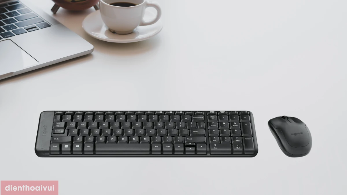 Combo bàn phím + Chuột không dây Logitech MK220