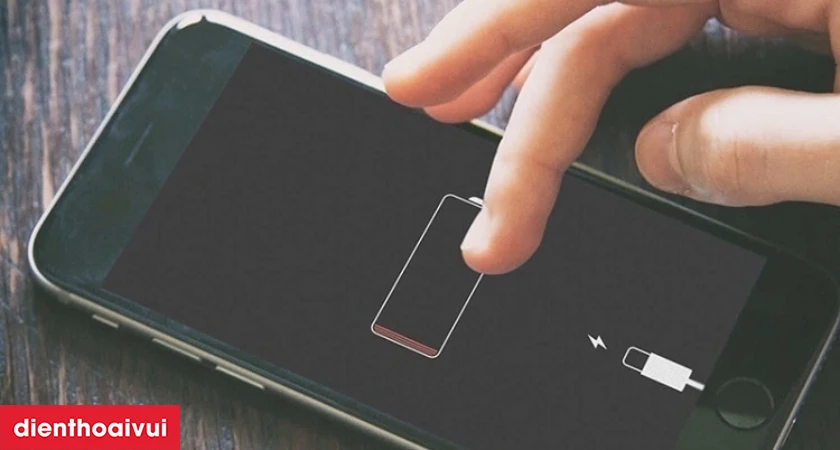 Thay pin iPhone 6 ch&iacute;nh h&atilde;ng Orizin dung lượng cực đại
