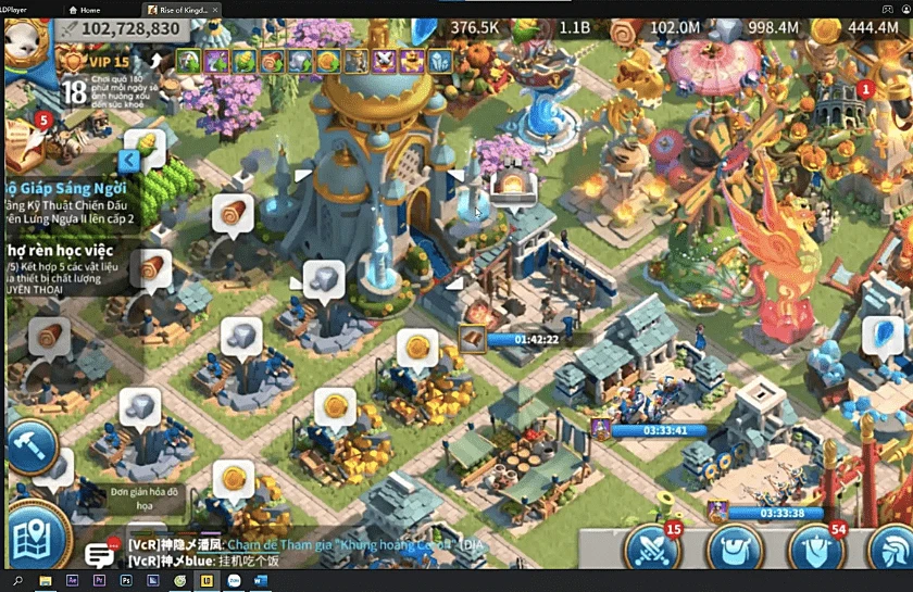 Chỉ số game Rise Of Kingdoms&nbsp;cần biết