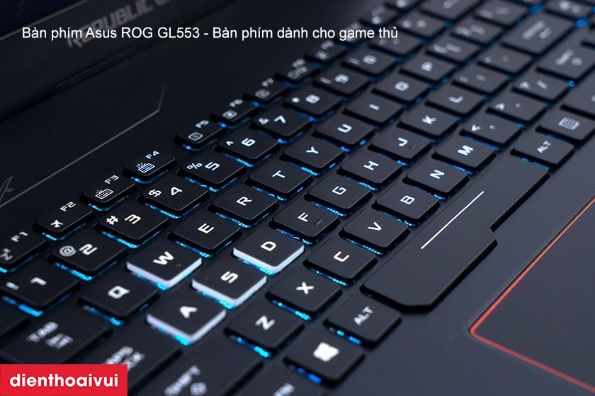 Thay bàn phím laptop Asus Gaming ROG GL553