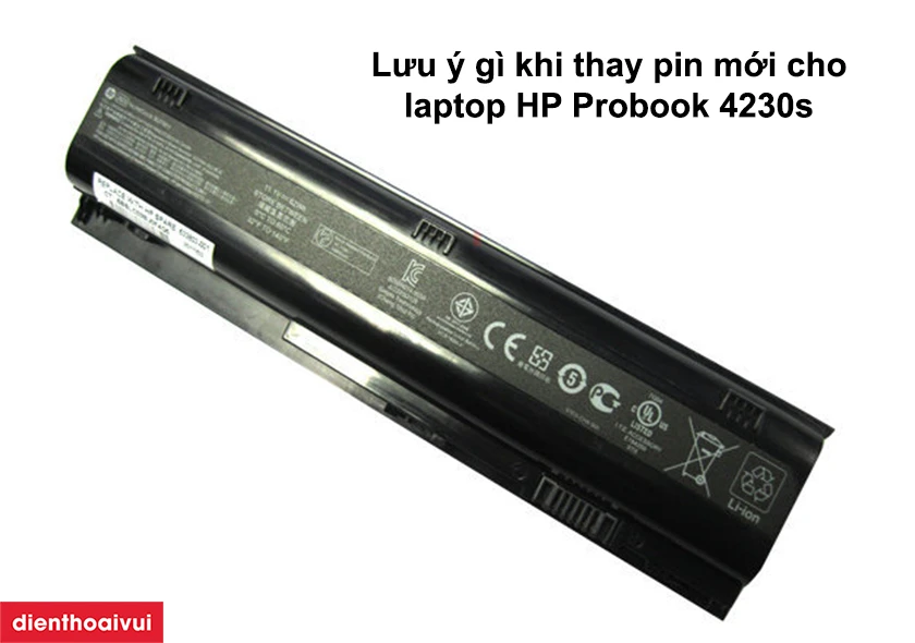 &nbsp;Lưu &yacute; khi thay pin mới cho laptop