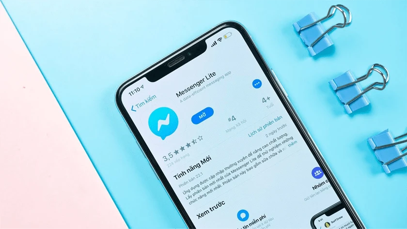 c&aacute;ch tải v&agrave; c&agrave;i đặt app messenger lite ios v&agrave; android