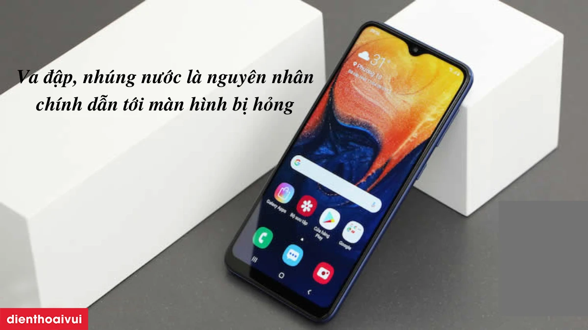 Thay m&agrave;n h&igrave;nh Samsung A10 ch&iacute;nh h&atilde;ng Orizin
