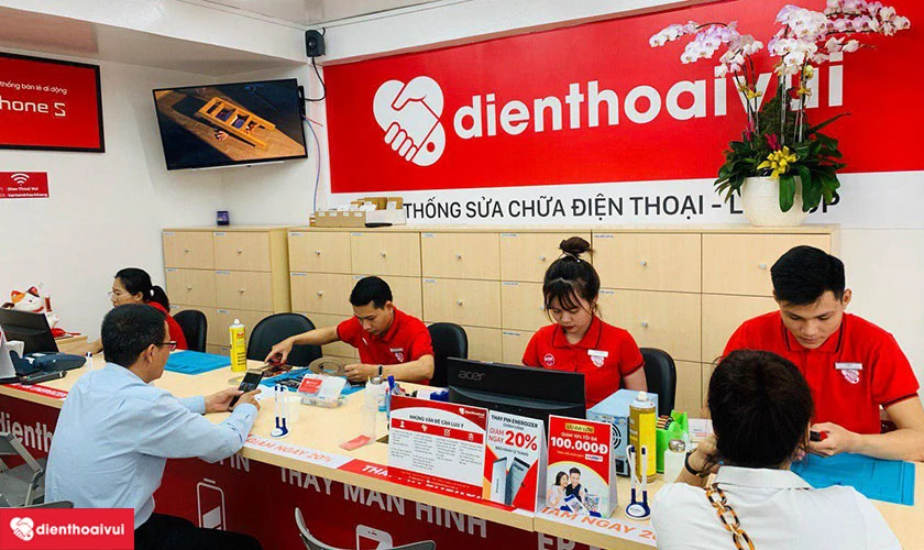 Thay iPhone 8 ch&iacute;nh h&atilde;ng Orizin dung lượng cực đại