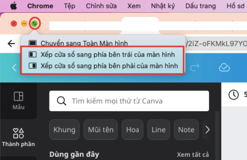 Chia màn hình thực hiện nhiều thao tác đa nhiệm