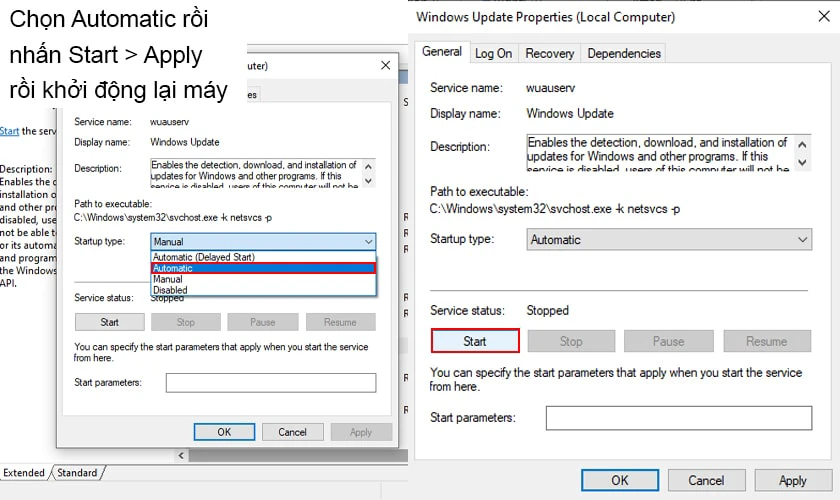 C&aacute;ch khắc phục khi gặp lỗi windows update 0x80070005 đơn giản, hiệu quả