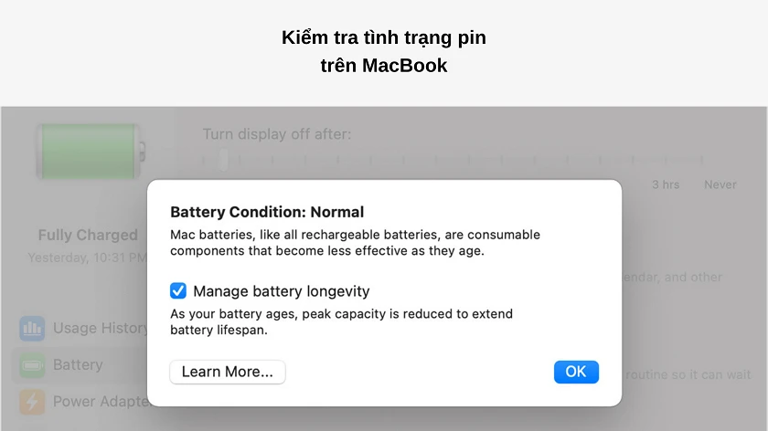 Lỗi MacBook không nhận sạc