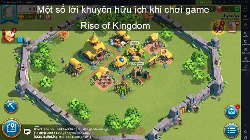 Mẹo chơi Rise of Kingdom