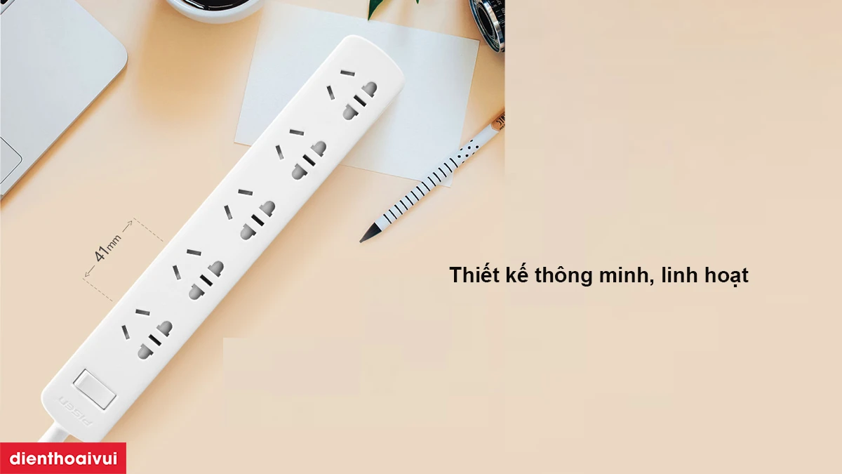 Ổ cắm điện Pisen 005 – EP(5x AC)