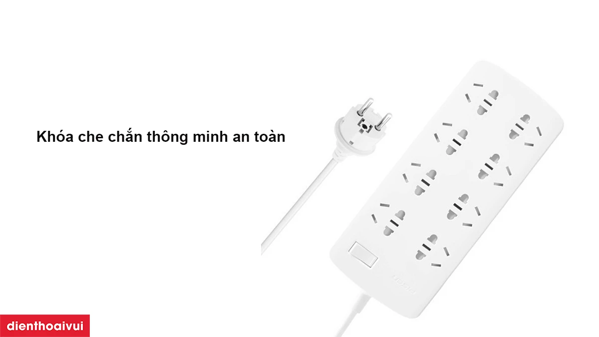 Ổ cắm điện Pisen 008(EP) (8 x AC)