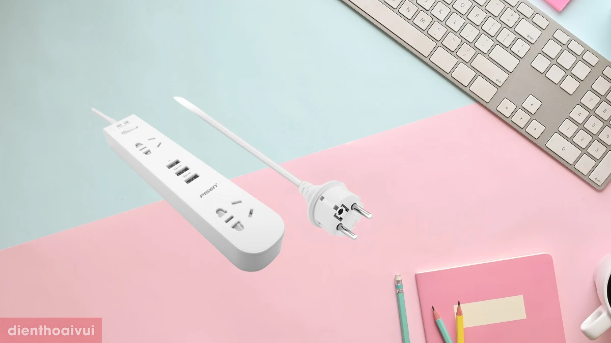 Ổ cắm điện Pisen KY-23-EP