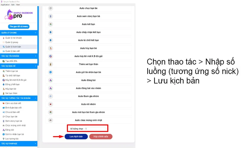 Quản l&yacute; kịch bản
