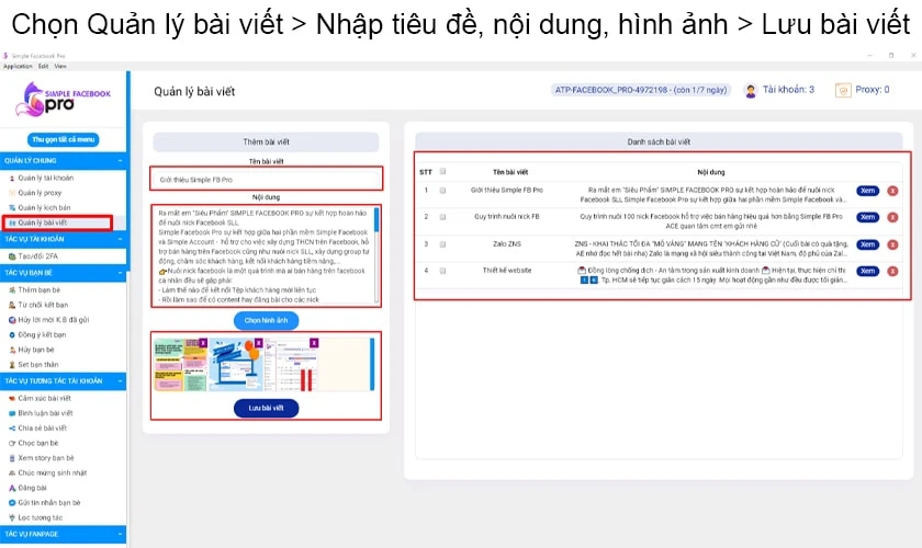 Quản l&yacute; b&agrave;i viết