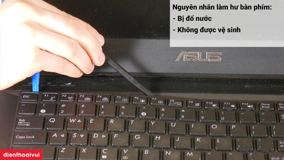 Thay b&agrave;n ph&iacute;m laptop Asus Gaming GM510G