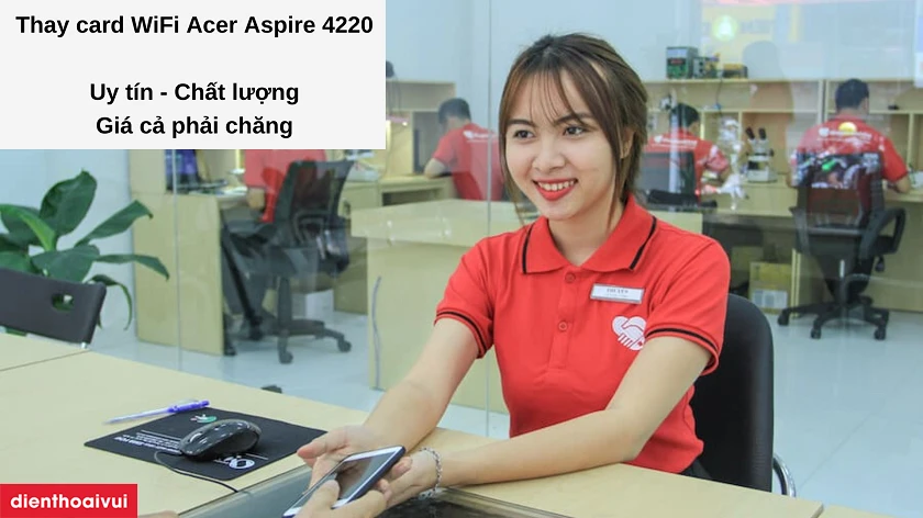 Dịch vụ thay card WiFi laptop Acer Aspire 4220