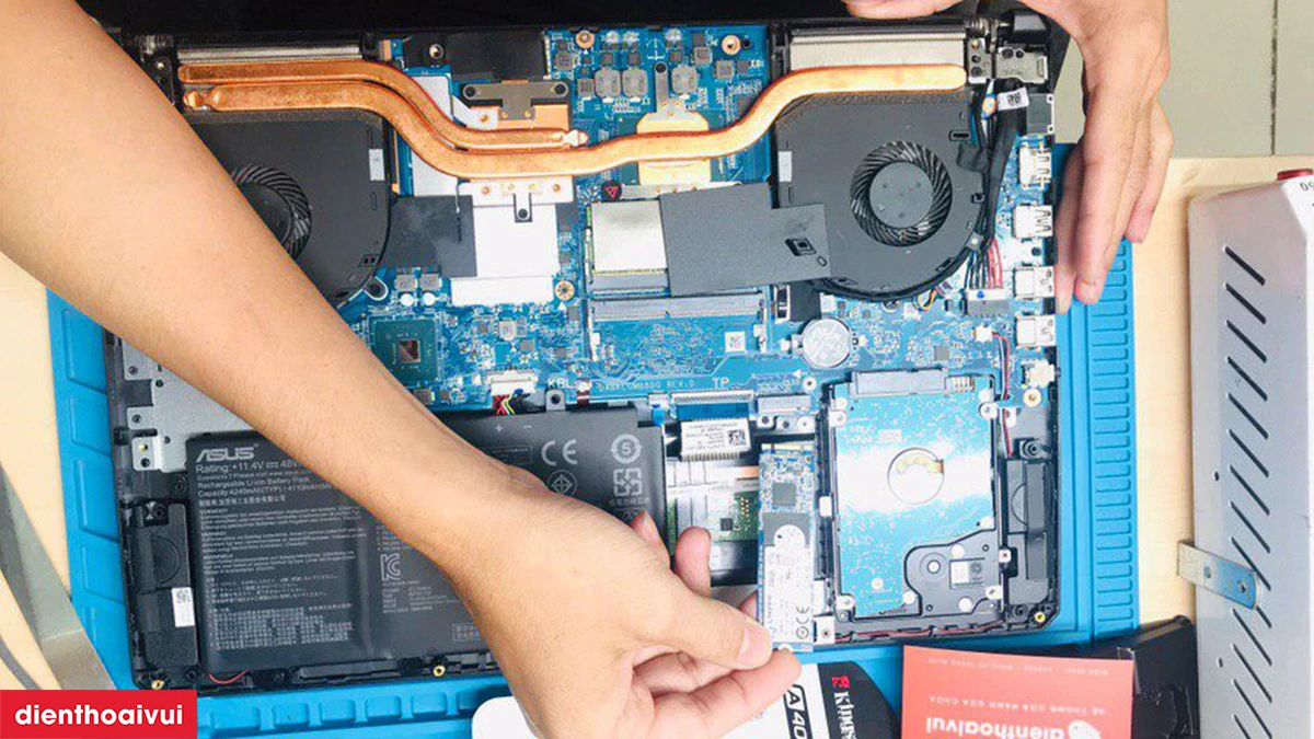 Thay card Wifi laptop Asus U46