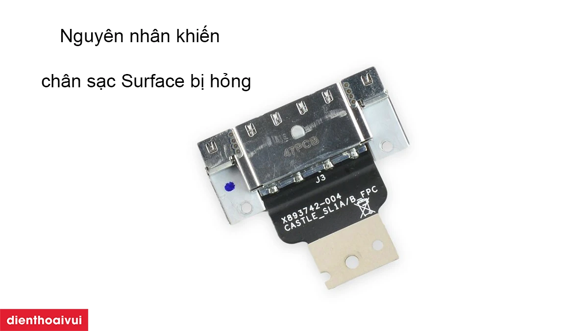 Thay ch&acirc;n sạc Surface gi&aacute; rẻ, uy t&iacute;n tại H&agrave; Nội v&agrave; TP. HCM