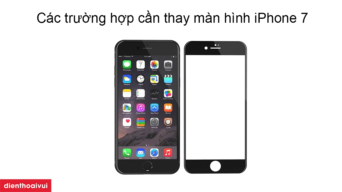 Thay m&agrave;n h&igrave;nh iPhone 7 ch&iacute;nh h&atilde;ng KASR 2