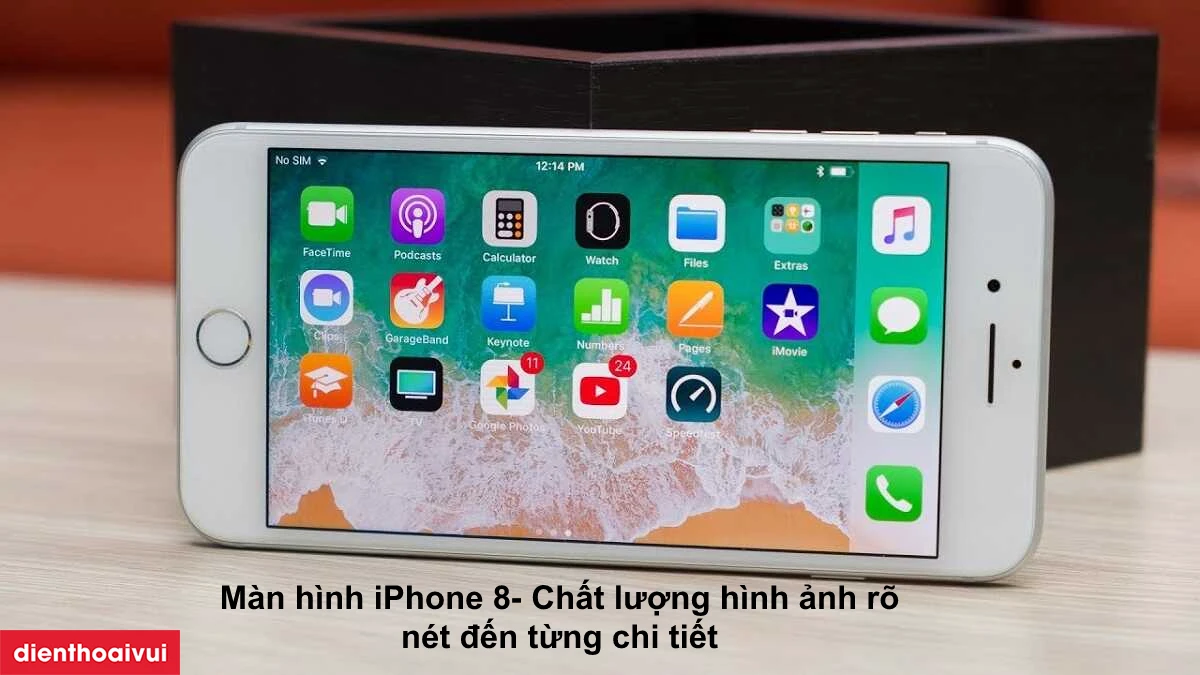 Thay m&agrave;n h&igrave;nh iPhone 8 ch&iacute;nh h&atilde;ng KASR