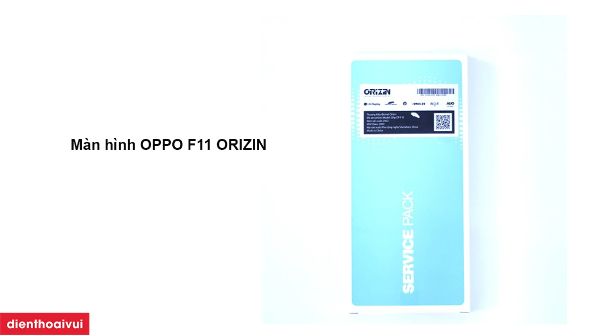 Thay m&agrave;n h&igrave;nh Oppo F11 Orizin