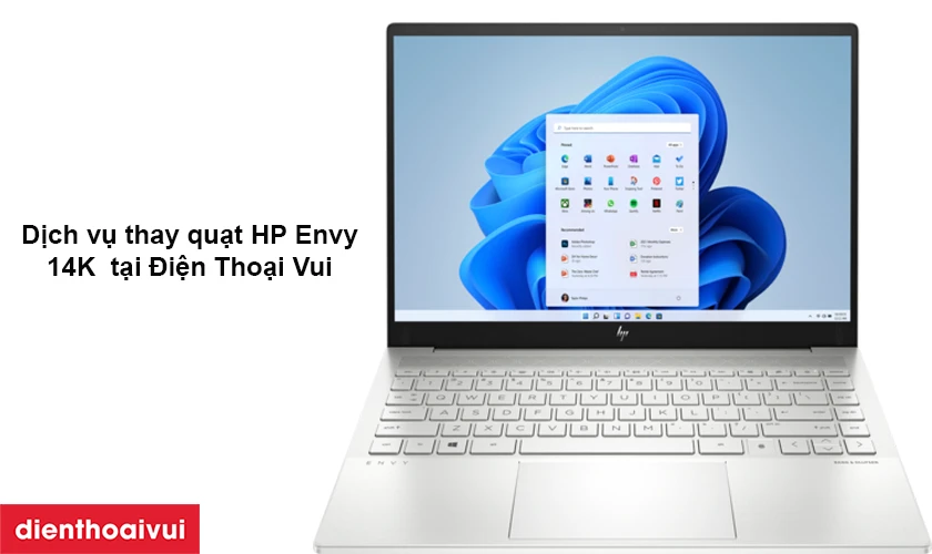 Thay quạt HP Envy 14K