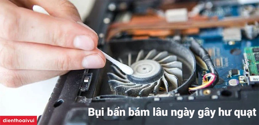 Thay quạt HP Elitebook 8530P