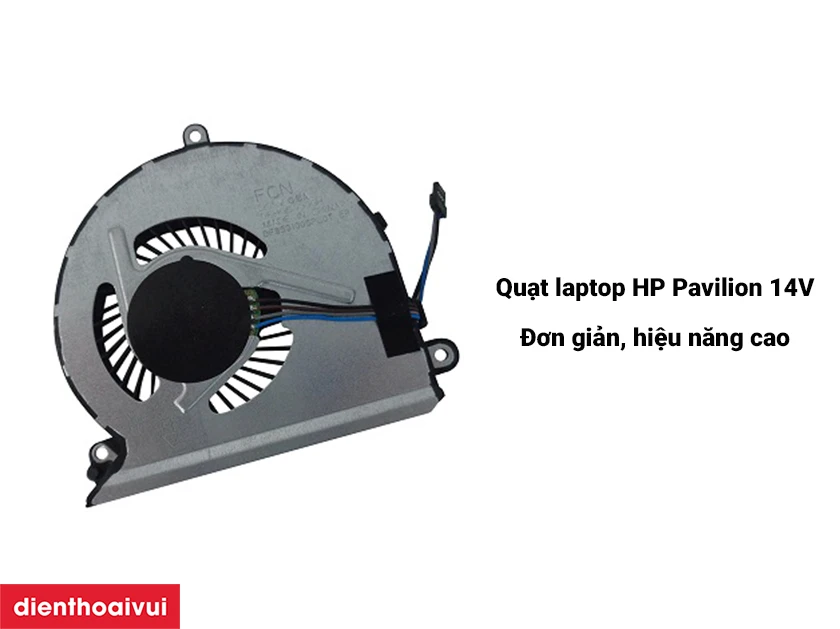 Thay quạt HP Pavilion 14V