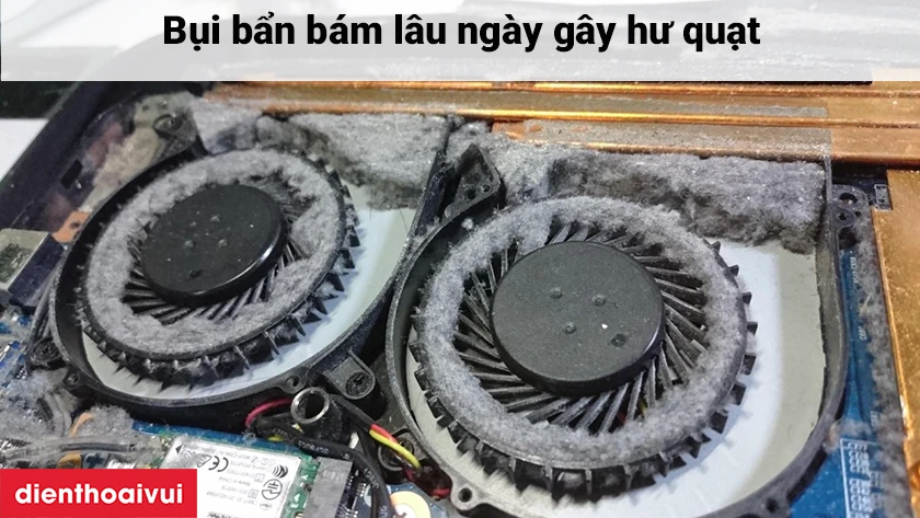 Thay quạt HP Pavilion 14V