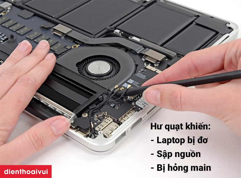 Thay quạt HP Pavilion 14V