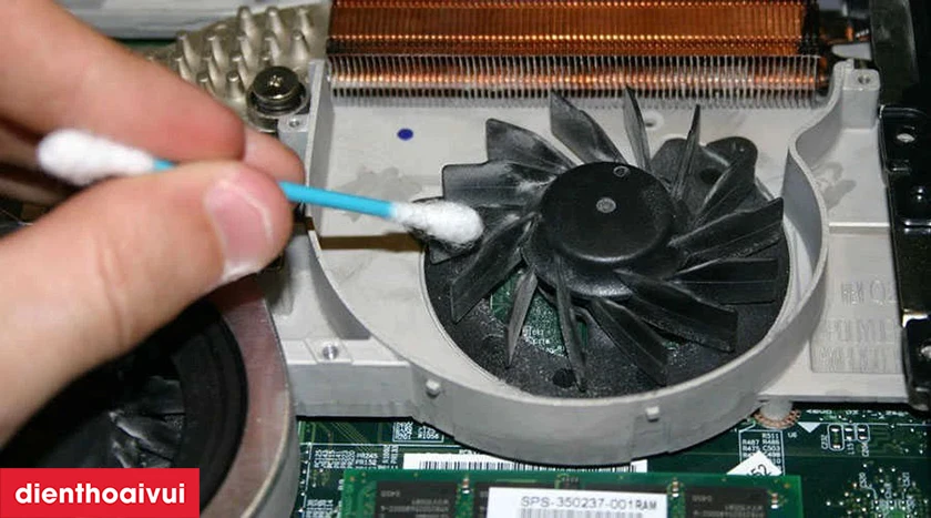 Thay quạt HP Pavilion 14V