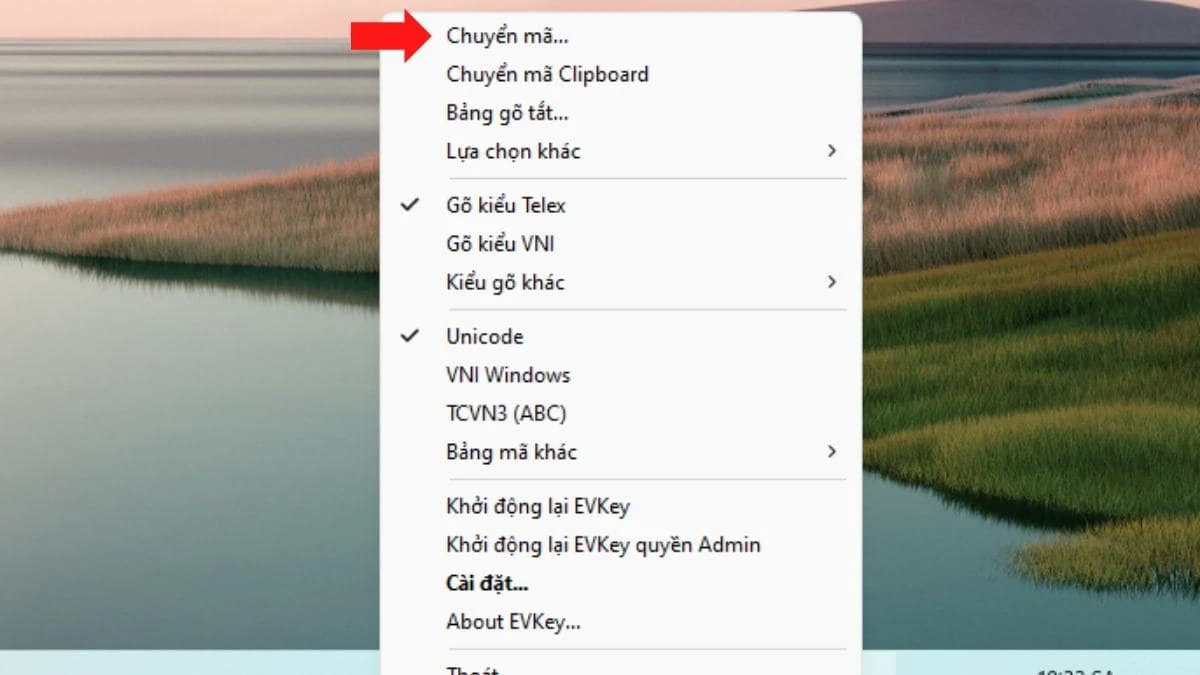 Chuyển chữ c&oacute; dấu th&agrave;nh kh&ocirc;ng dấu qua bộ chuyển m&atilde; EVKey