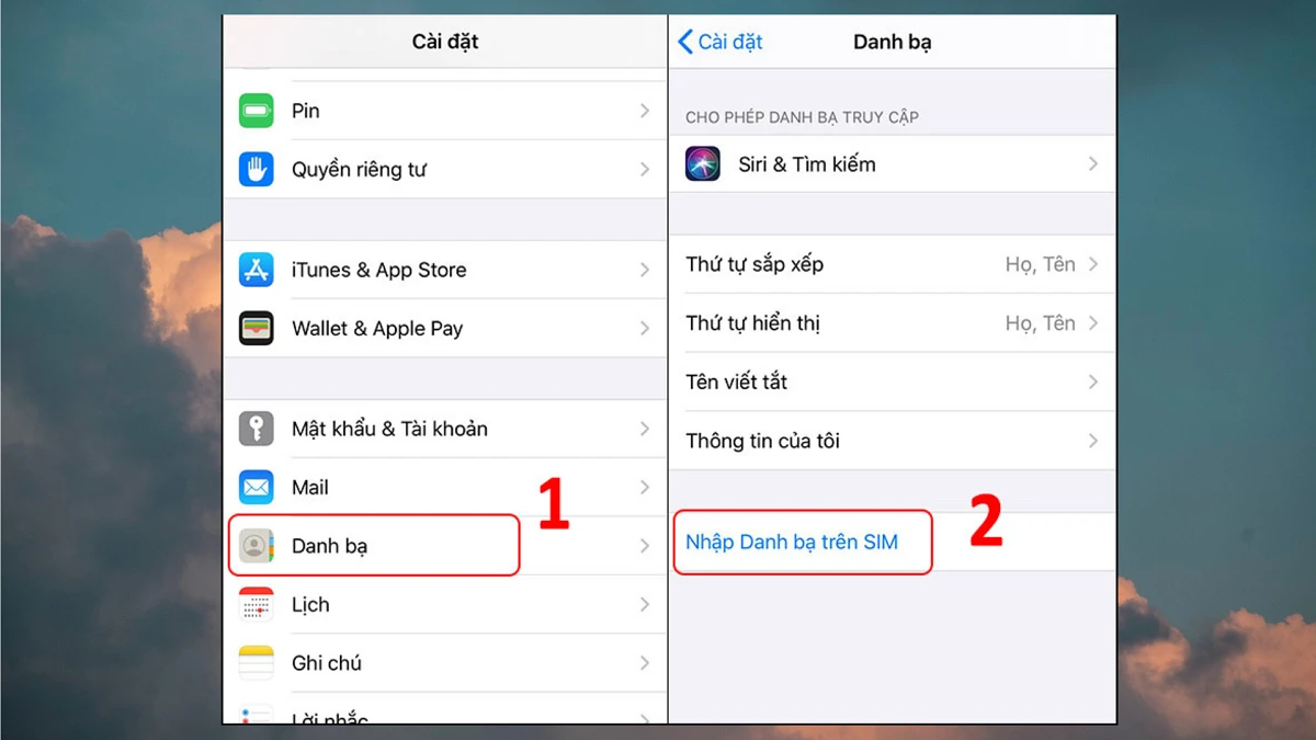 Với iPhone