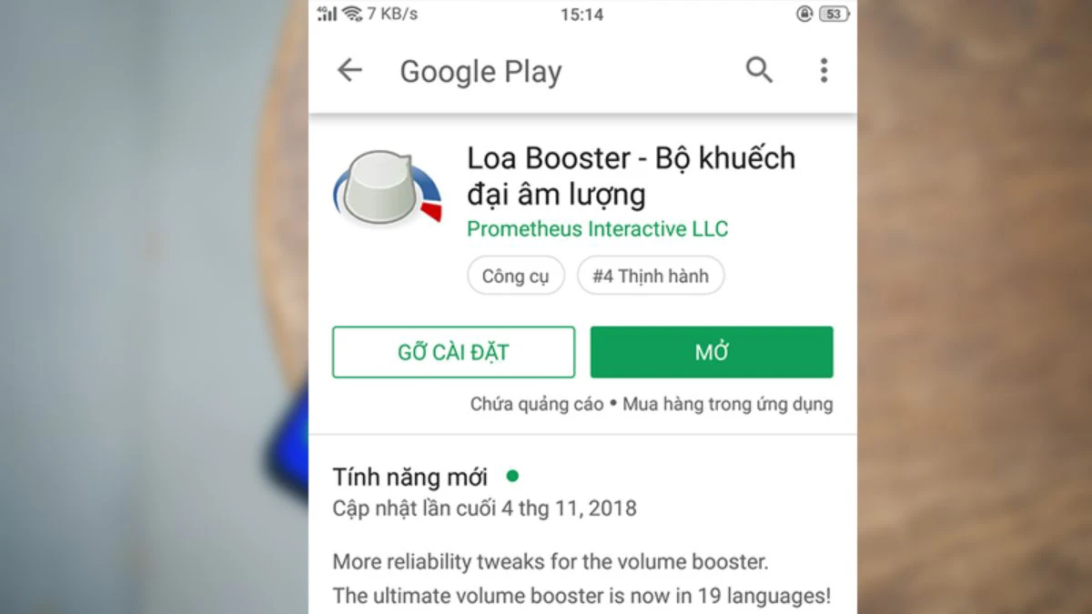 Cách tăng âm lượng điện thoại