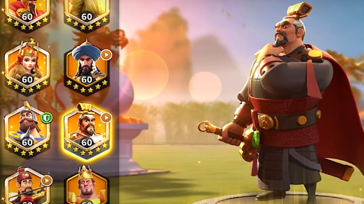 c&aacute;ch chơi Cao Cao Rise of Kingdoms