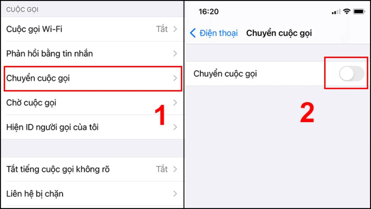Cách tắt tính năng chuyển tiếp cuộc gọi trên iPhone
