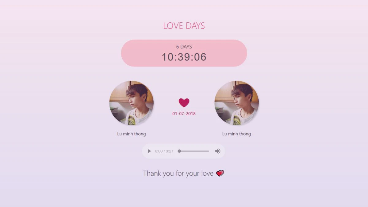 Giới thiệu App đếm ng&agrave;y y&ecirc;u l&agrave; g&igrave;