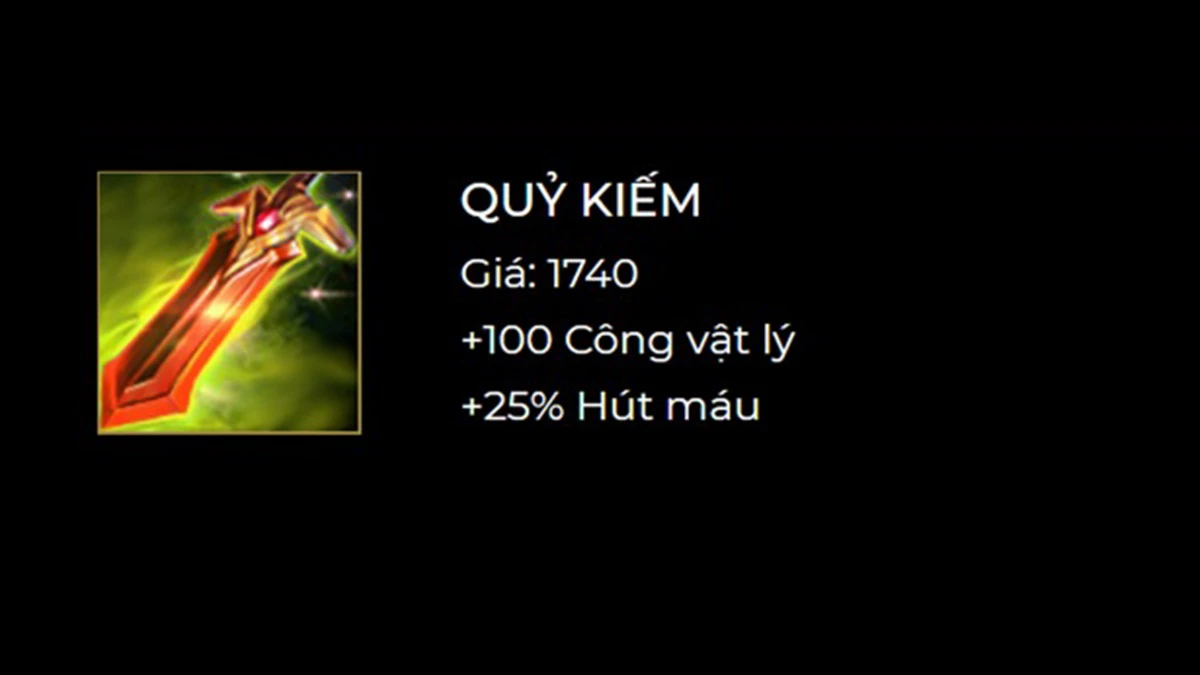 Các trang bị trong Liên Quân
