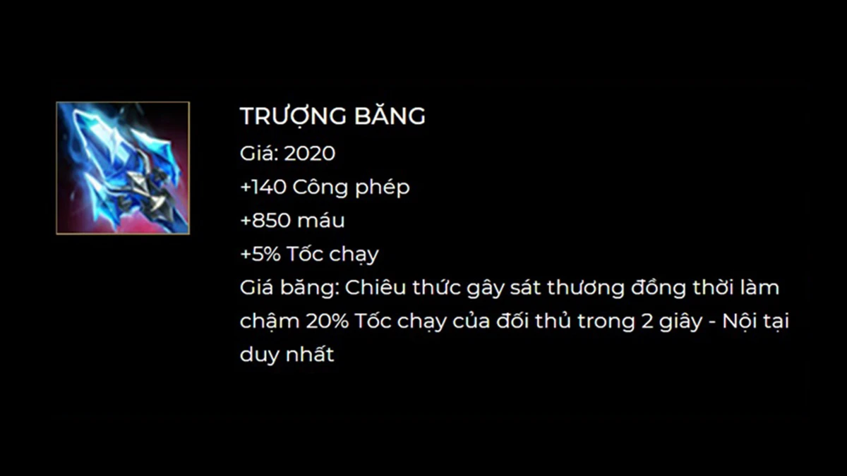 Các trang bị trong Liên Quân