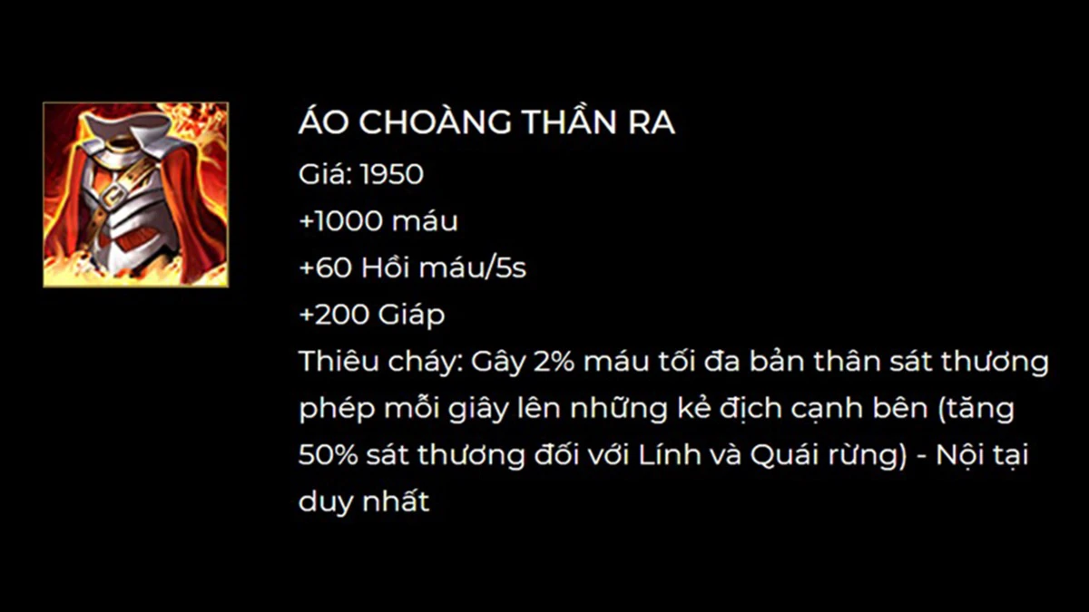 trang bị phổ biến