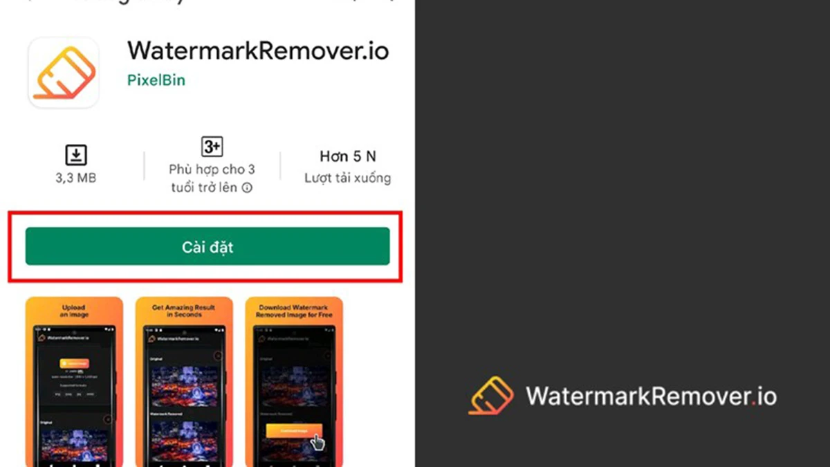C&aacute;ch x&oacute;a Watermark tr&ecirc;n ảnh bằng điện thoại&nbsp;