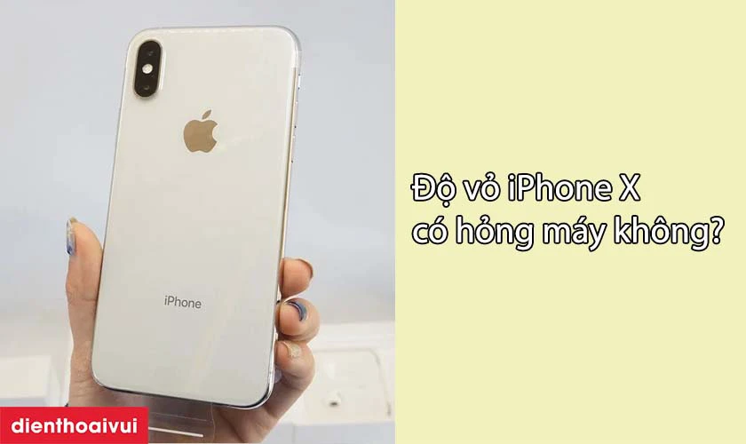 Thay vỏ iPhone X có làm hư máy không