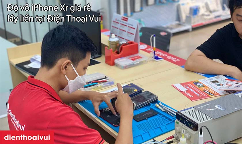 Dịch vụ độ vỏ iPhone Xr l&ecirc;n 14 tại Điện Thoại Vui