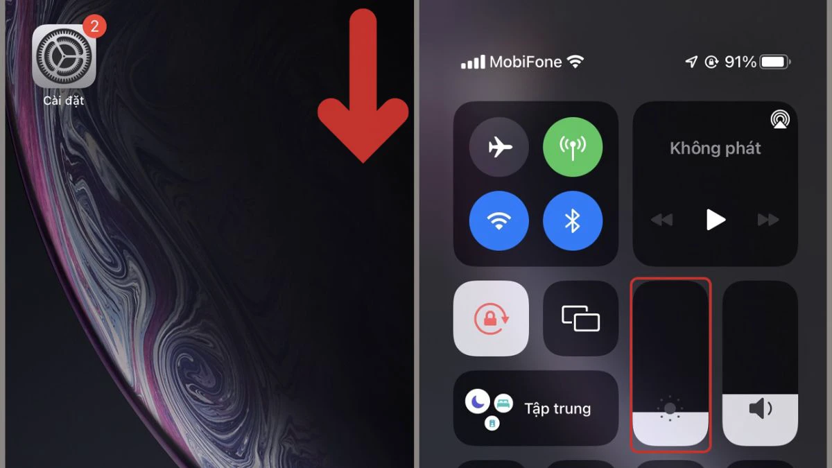 chế độ bảo vệ mắt tr&ecirc;n iPhone